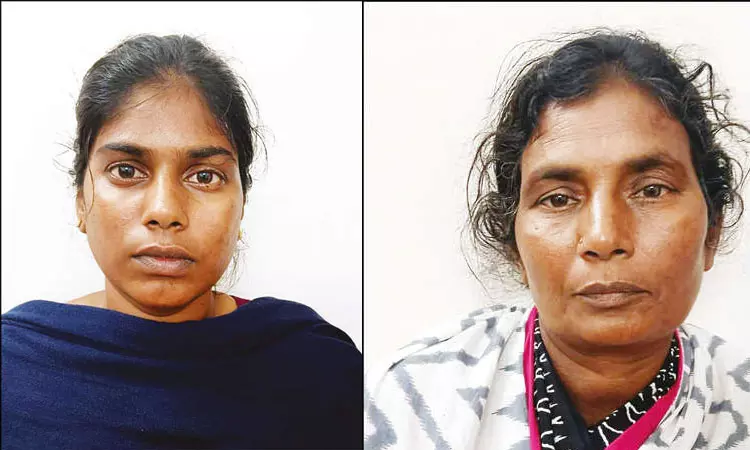 கள்ளக்காதலுக்கு தடையாக இருந்த கணவன்..!! மனைவியும், மாமியாரும்..!! தூக்கில் தொங்கவிட்டு நாடகம்..!!