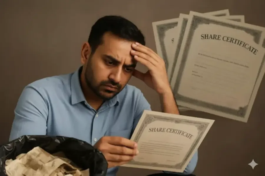 man seeing certificate man seeing certificate