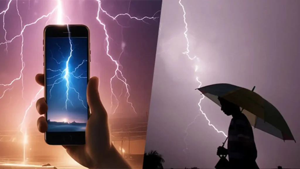 உயிருக்கே ஆபத்து…! இடி, மின்னலின் போது தொலைபேசி போன்றவற்றை பயன்படுத்தக் கூடாது…!