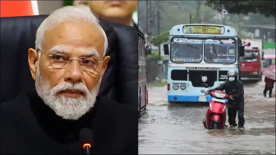 டிட்வா புயல்: இலங்கையில் 56 பேர் பலி; பிரதமர் மோடி இரங்கல்..! நிவாரணப் பொருட்களை அனுப்பிய இந்தியா!