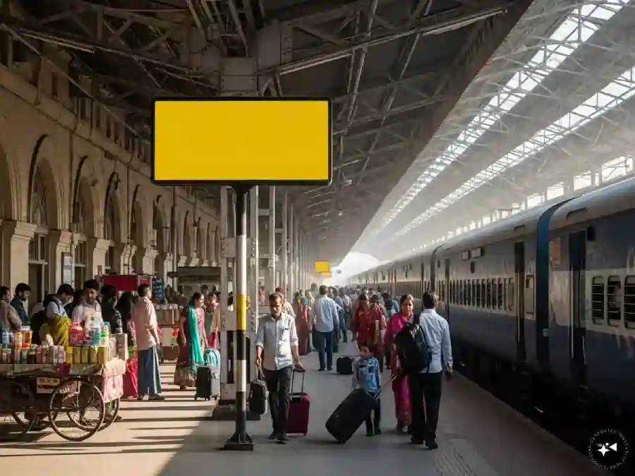 பெயரும் இல்லை, குறியீடும் இல்லை.. இந்தியாவின் பெயரிடப்படாத ஒரே ரயில் நிலையம் இது தான்..!