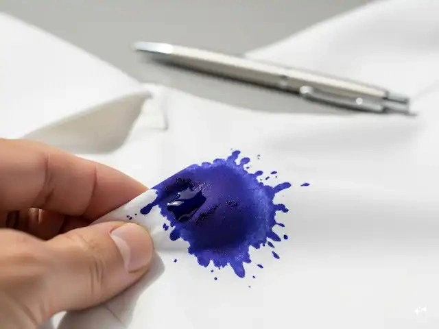 remove ink stains clothes
