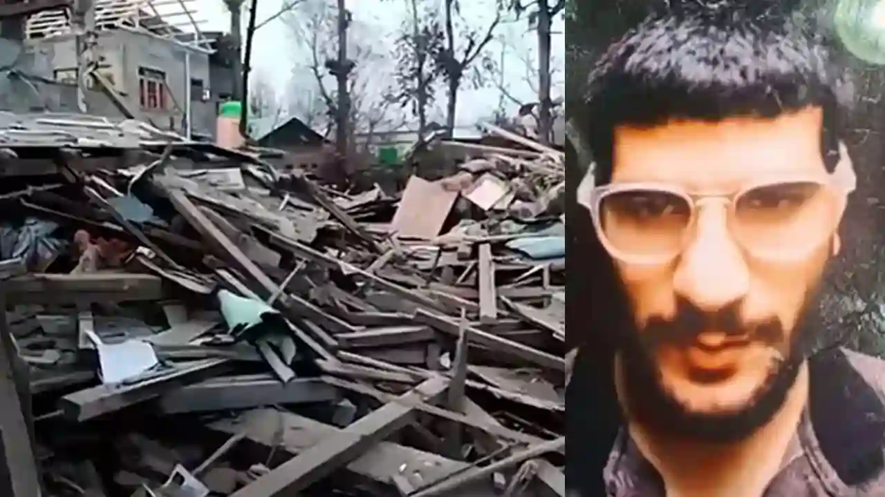 terrorist Umar house demolished
