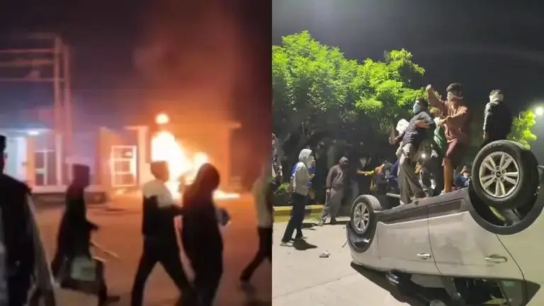 பற்றி எரியும் விஐடி பல்கலைக்கழகம்.. கலவரத்தில் ஈடுபட்ட 4,000 மாணவர்கள்.. பெரும் பதற்றம்!