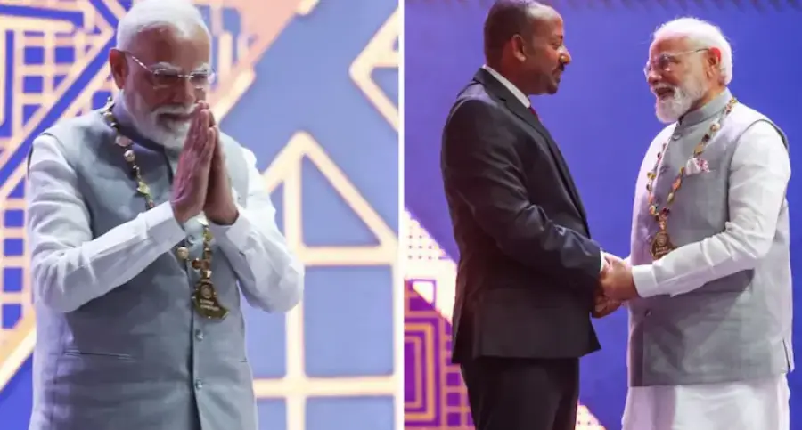 pm modi ethiopia award