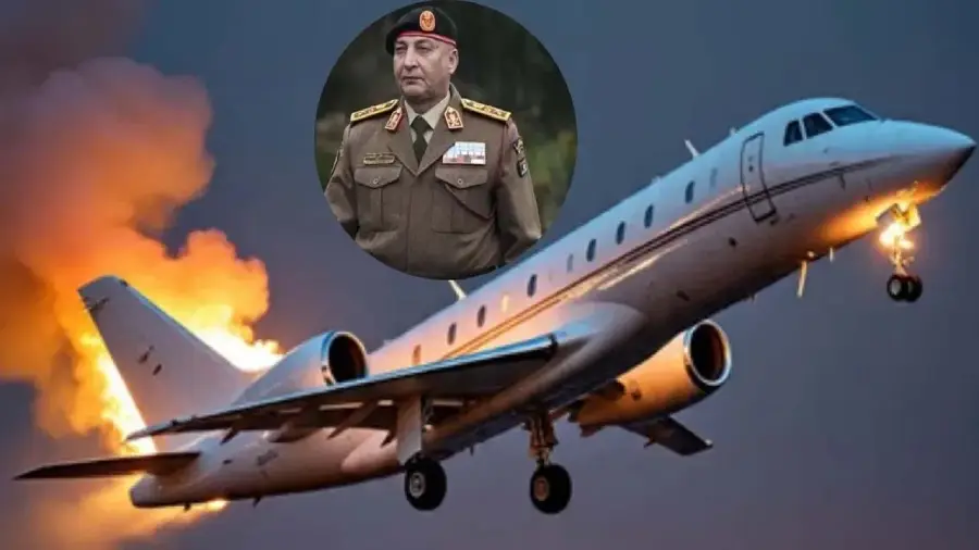 விமானம் நொறுங்கி கோர விபத்து; ராணுவ அதிகாரி உட்பட 5 பேர் உயிரிழப்பு..! துருக்கியில் சோகம்..!