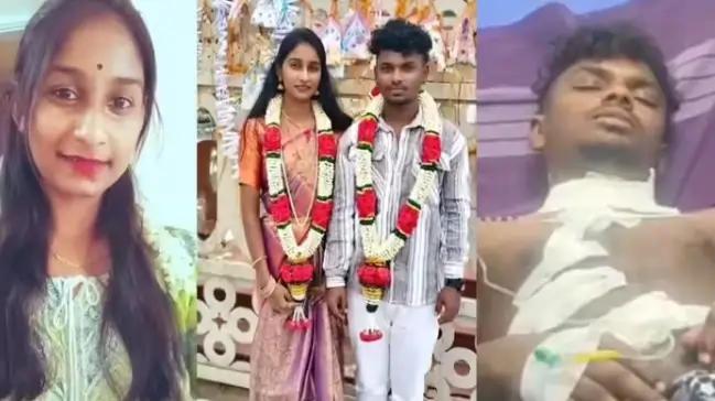 மதம் மாறி திருமணம் செய்ததால் ஆத்திரம்.. மனமகன் குடும்பத்தினரை வெட்டிவிட்டு மணமகளை கடத்திய குடும்பத்தினர்..!! சினிமா பாணியில் நடந்த பரபர சம்பவம்..