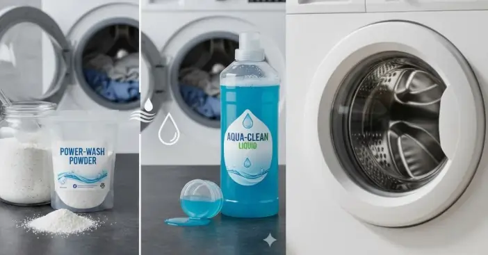 லிக்விட் Vs பவுடர்.. வாஷிங் மெஷினுக்கு எது பயன்படுத்துவது நல்லது..? கண்டிப்பா தெரிஞ்சுக்கோங்க..