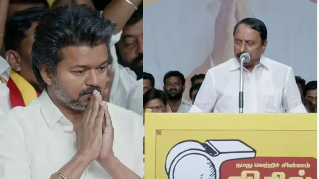 “இப்படி யாரும் விசில் அடிக்காதீங்க”..!! செங்கோட்டையன் பேச்சால் வெடித்த விவாதம்..!! விஜய் முன்பே நடந்த பரபரப்பு சம்பவம்..!!