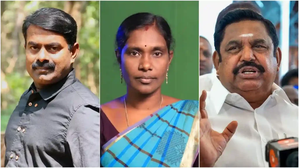 FLASH | அதிரும் அரசியல் களம்..!! இன்று அதிமுகவில் இணைகிறார் காளியம்மாள்..!! குஷியில் எடப்பாடி..!! அதிர்ச்சியில் சீமான்..!!