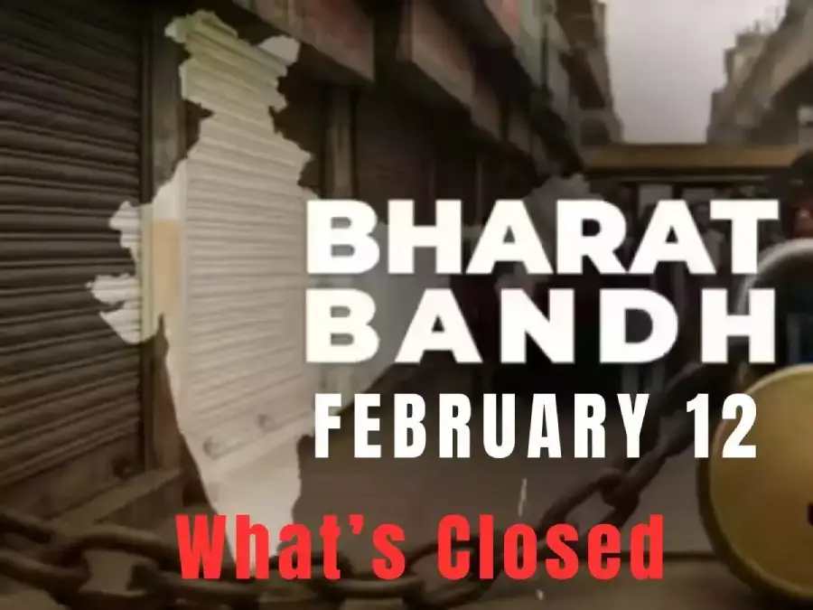 bharat bandh feb 12 whats closed 1