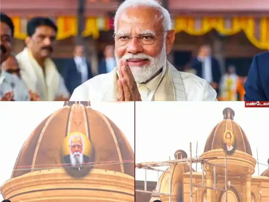 பிரதமர் மோடி தலைமையில் மதுரையில் நாளை பிரம்மாண்ட பொதுக்கூட்டம்..! NDA மேடையில் அண்ணா, பெரியார் படங்கள்..!