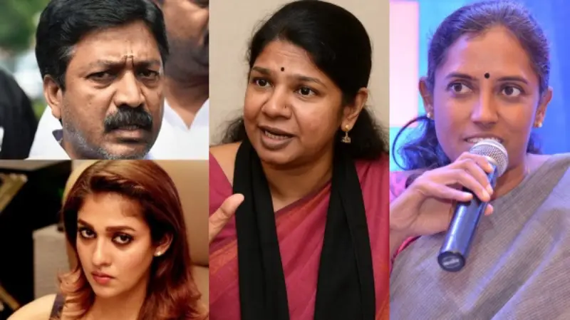 CV Shanmugam kanimozhi jothimani