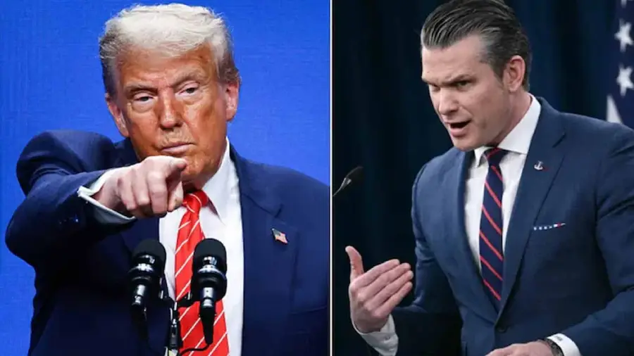 donald trump pete hegseth 1