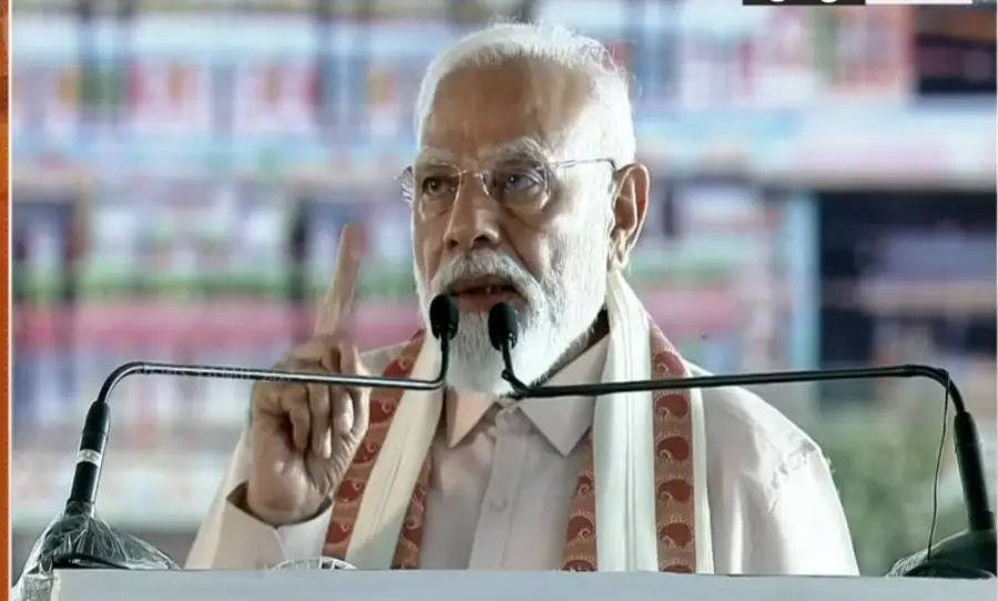 “ திமுகவின் ஊழல் மாடல் அரசு, ஒரு குடும்பத்தின் ஏடிஎம் எந்திரமாக தமிழ்நாட்டை மாற்றிவிட்டது..” திருச்சியில் பிரதமர் மோடி சாடல்..!