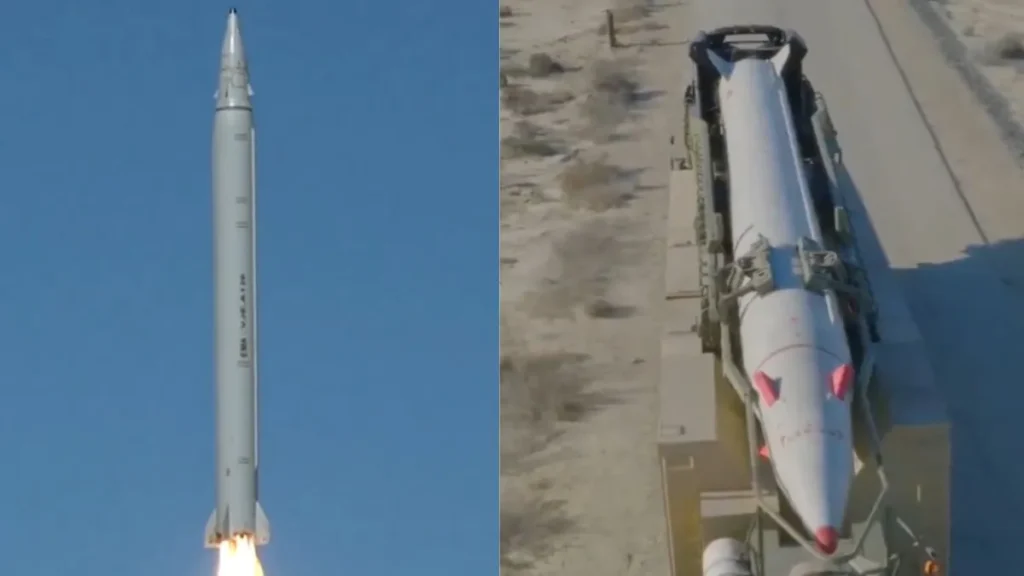 2,000 கி.மீ ரேஞ்ச்..! இஸ்ரேல் மீது  சக்திவாய்ந்த, ஆபத்தான பாலிஸ்டிக் ஏவுகணையை ஏவிய ஈரான்..! அதிகரிக்கும் போர் பதற்றம்..!