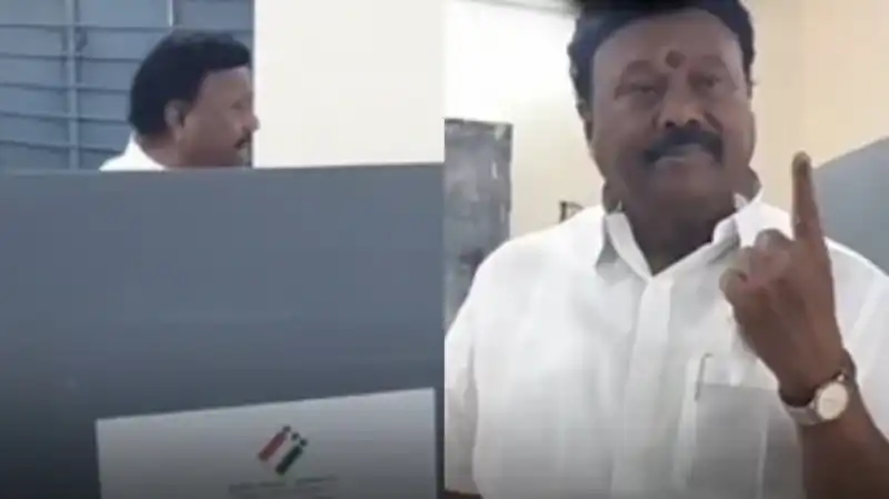 dindugal srinivasan voting