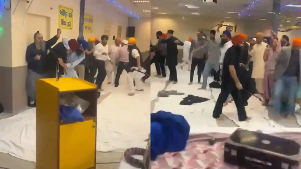 germany gurdwara sikh clash video