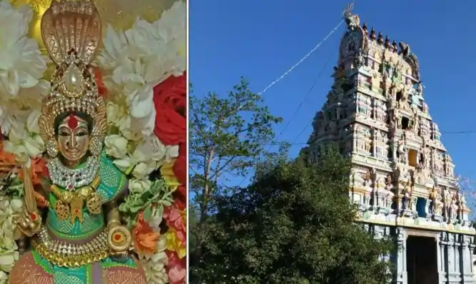 பச்சை நிற மேனியுடன் அருள்பாலிக்கும் அம்மன்.. பிரிந்த தம்பதியர் ஒன்றுசேரும் தலம்..! எங்க இருக்கு தெரியுமா?