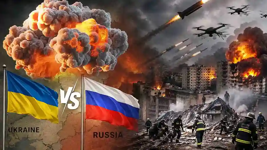 ரஷ்யாவின் தீவிர தாக்குதல்: உக்ரைனில் 47 ஏவுகணை, 600 டிரோன் – பலி எண்ணிக்கை அதிகரிப்பு…!