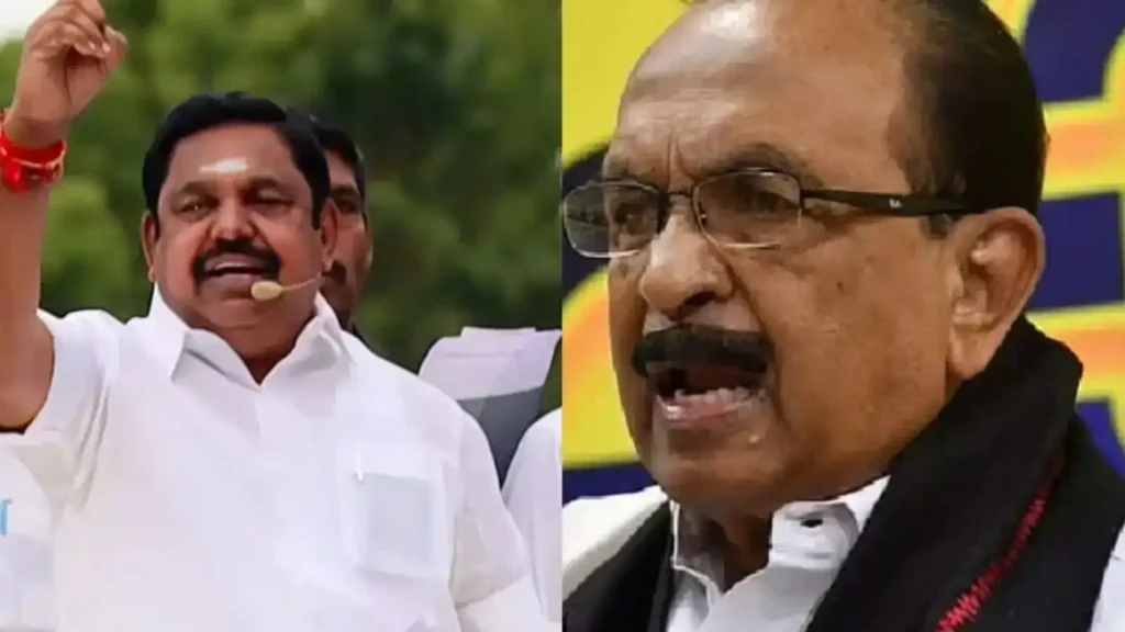 “இபிஎஸ் நஞ்சை கக்கி உள்ளார்.. அரசியல் களத்திலிருந்தே ஓட நேரிடும்..” கருணாநிதி குறித்த பேச்சுக்கு வைகோ பதிலடி..!