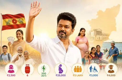 தமிழகத்தை திரும்பிப் பார்க்க வைத்த விஜயின் 336 தேர்தல் வாக்குறுதிகள்..! என்னென்ன தெரியுமா..?