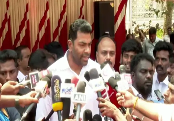 அமைச்சரவையில் இடம்பெற திருமாவுக்கு அழைப்பு.. அதிமுக இடம் பெறுமா..? – அமைச்சர் ஆதவ் அர்ஜூனா பதில்..