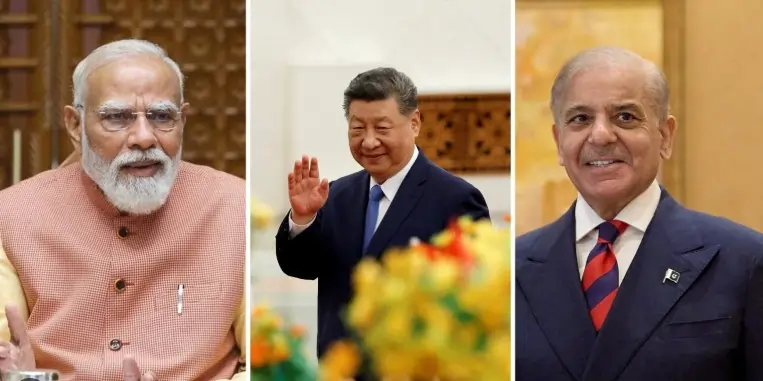 ind pak china