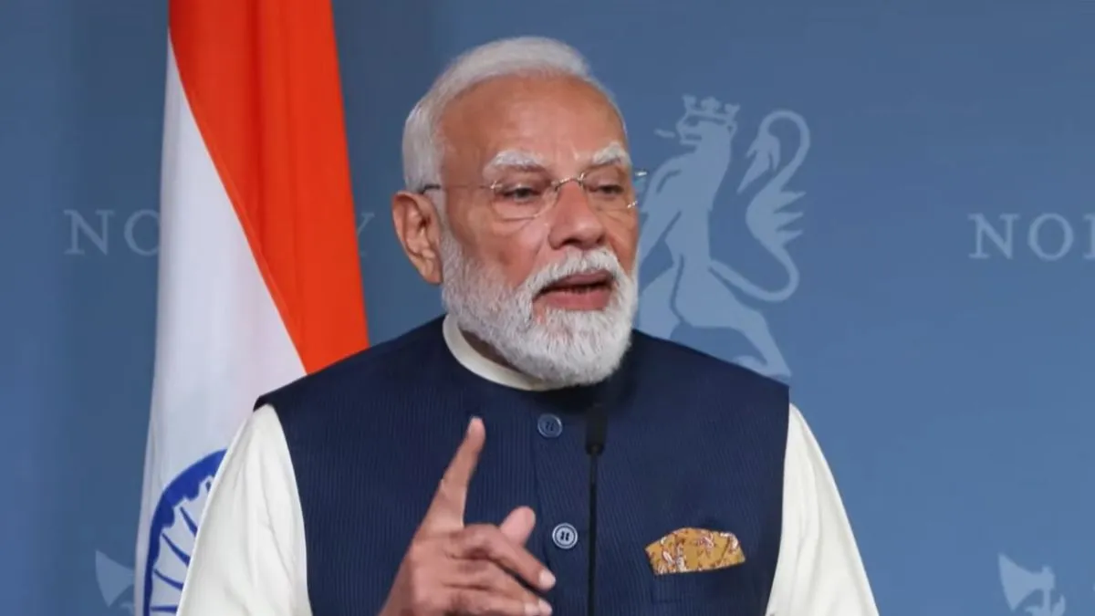 pm modi in norway