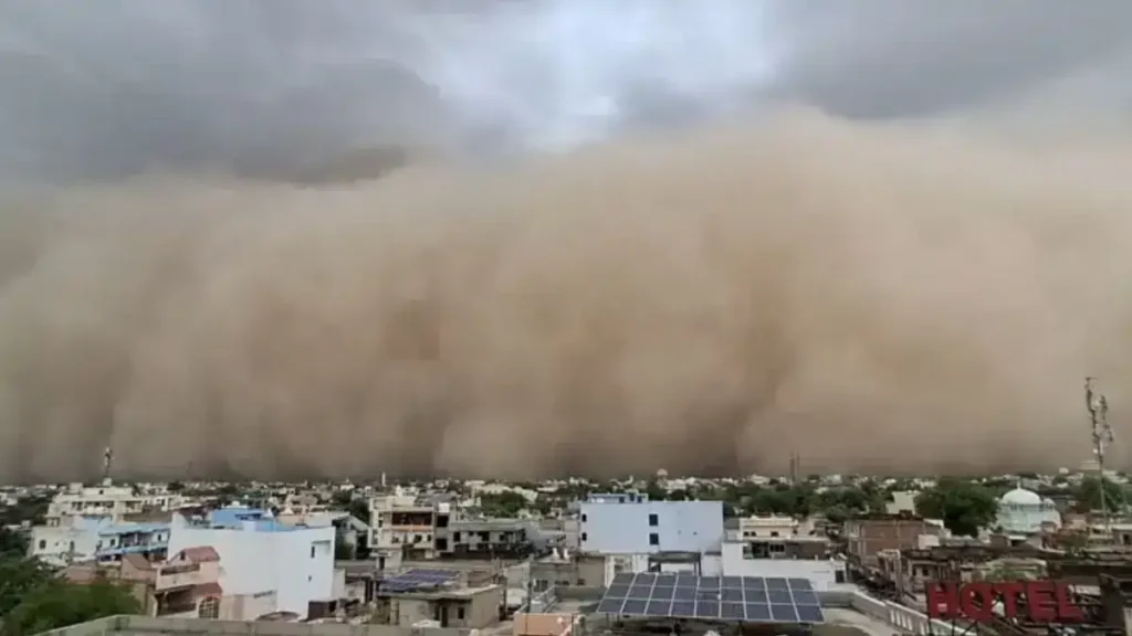 rajasthan sandstorm