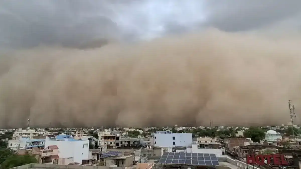 rajasthan sandstorm