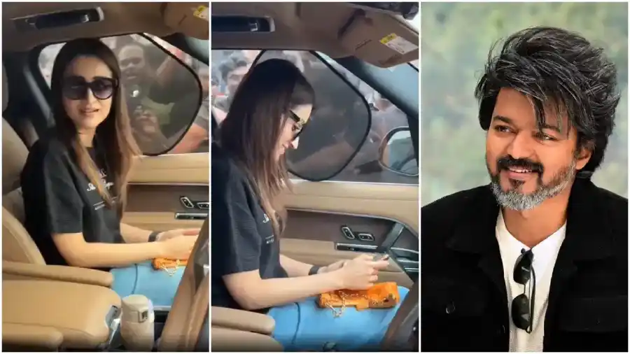 “தளபதிய கேட்டேன்னு சொல்லுங்க..” சிரிச்சுக்கிட்டே த்ரிஷா சொன்ன பதில்..! வைரல் வீடியோ..!