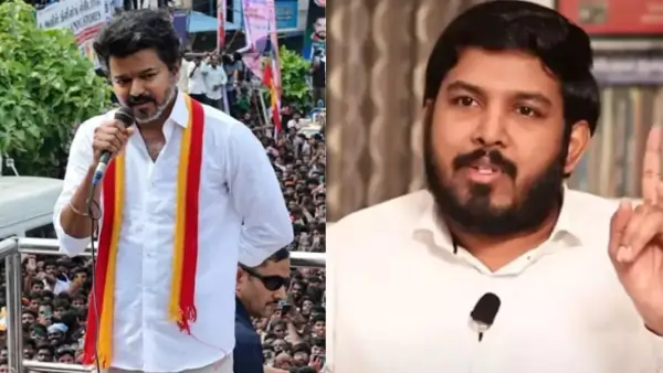 பாஜகவை எதிர்க்கும் துணிவும் உறுதியும் விஜய்யிடம் உள்ளதா..? விசிகவின் ஆளூர் ஷநவாஸ் கேள்வி..!