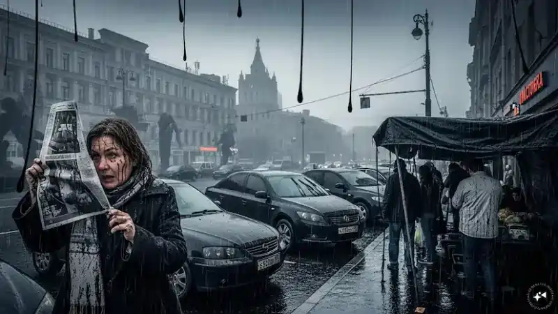 black rain in russia