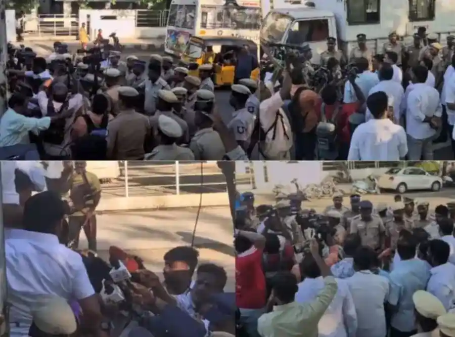dmk protest