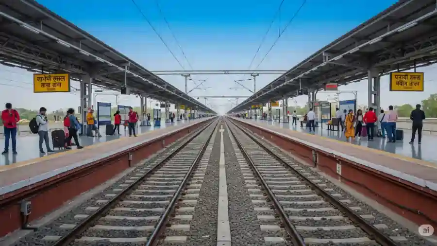 railway platform