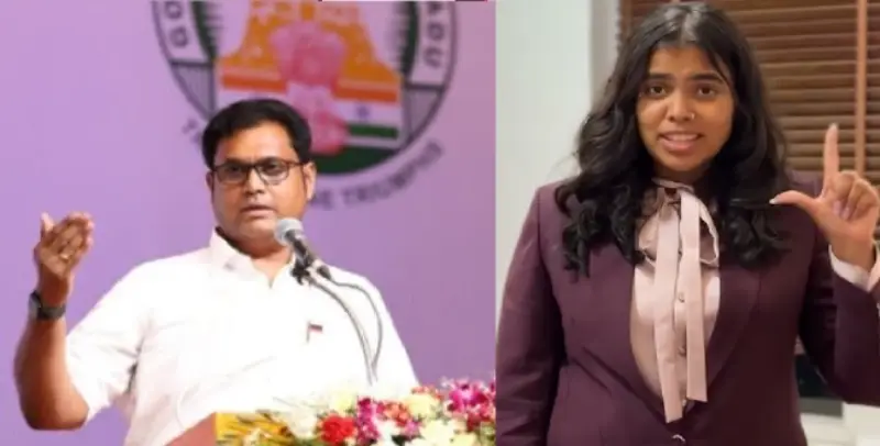 “சட்டப்பேரவையில் கேள்வி எழுப்பினால் பதில் சொல்ல தயார்..” டிஆர்பி ராஜாவுக்கு அமைச்சர் கீர்த்தனா சவால்..!