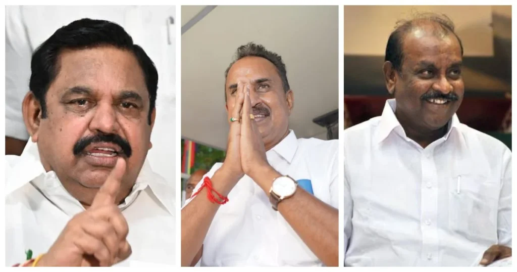 இபிஎஸ்-க்கு எதிராக பாய்ச்சல்..!! எஸ்.பி.வேலுமணி, நத்தம் விஸ்வநாதன் வெளியிட்ட பரபரப்பு அறிக்கை..!!