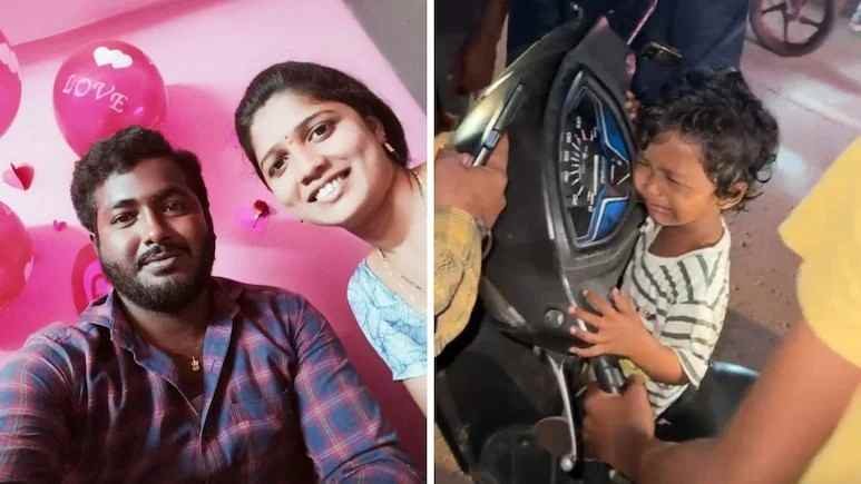 “அம்மா… அப்பா…” பாலத்தில் கதறிய குழந்தை!. ஆற்றில் குதித்து தற்கொலை செய்த தம்பதி!. ஆந்திராவில் நெஞ்சை உலுக்கும் சம்பவம்!