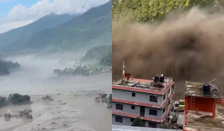 Nepal Floods | நேபாள பெருவெள்ளத்தில் 57 தமிழர்கள் சிக்கித் தவிப்பு..!! பீகார் மாநிலத்துக்கும் உச்சக்கட்ட அலர்ட்..!! பதறவைக்கும் காட்சிகள்..!!