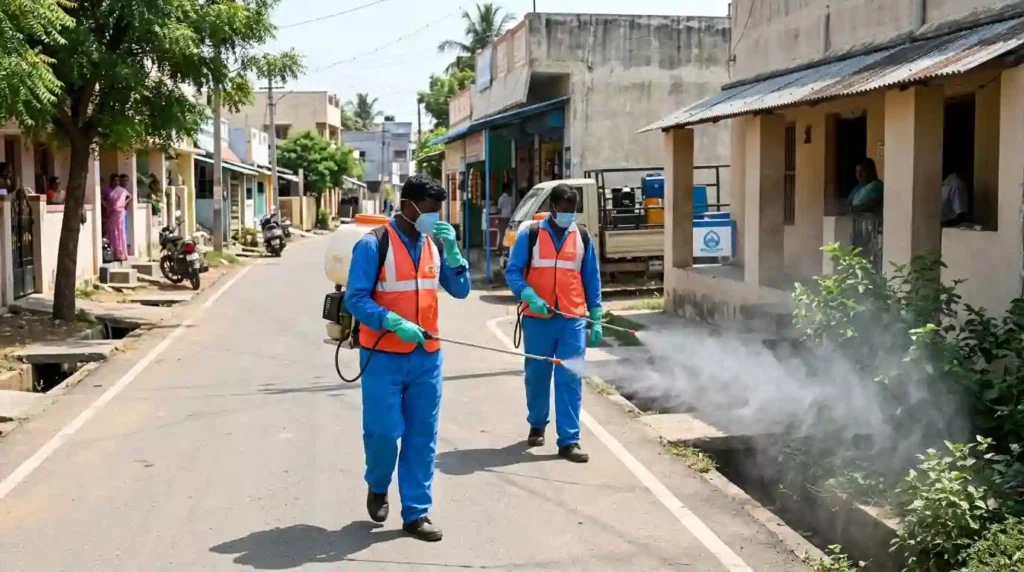Spraying Mosquito 2026