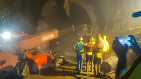 chamoli tunel accident 2