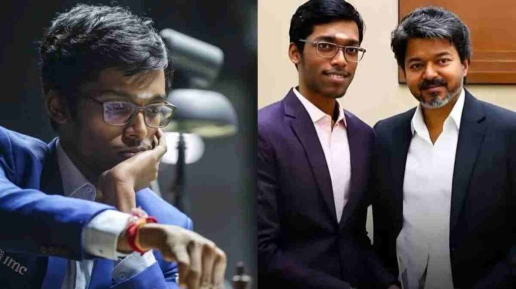 வரலாற்று சாதனை; இந்தியாவிற்கே பெருமை!. பிரக்ஞானந்தாவுக்கு முதலமைச்சர் விஜய் வாழ்த்து!.
