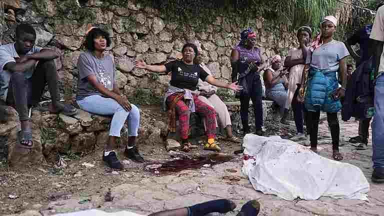 violent gang attack in Haiti 30kb violent gang attack in Haiti 30kb