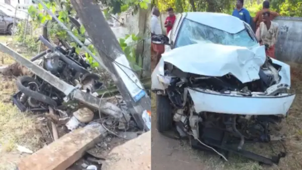 3 வயது குழந்தை துடிதுடித்து பலி!… பெற்றோருடன் சாலையோரம் நின்றபோது கார் மோதி கோர விபத்து..