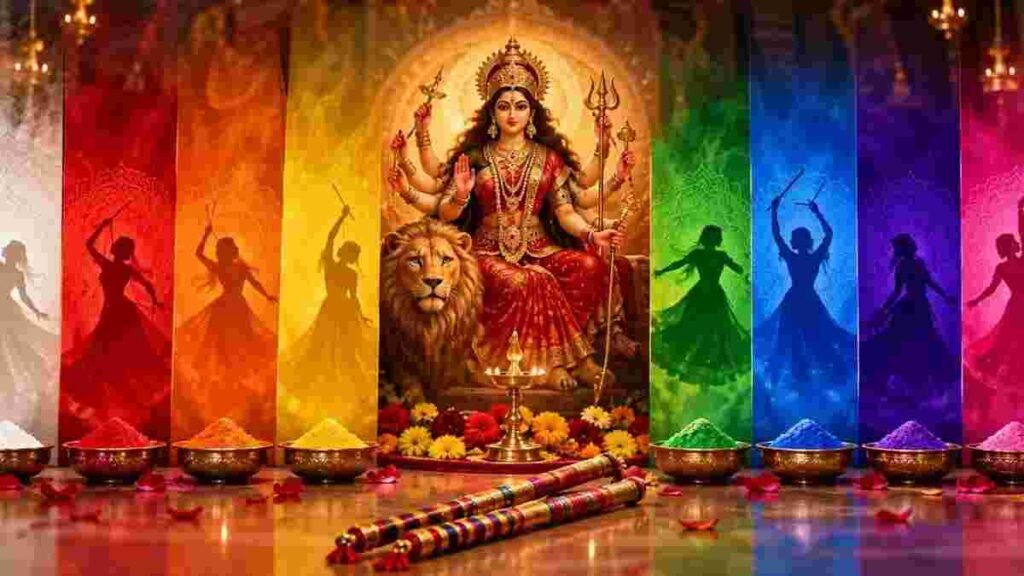 Navratri 9 Days 9 Colours 30kb