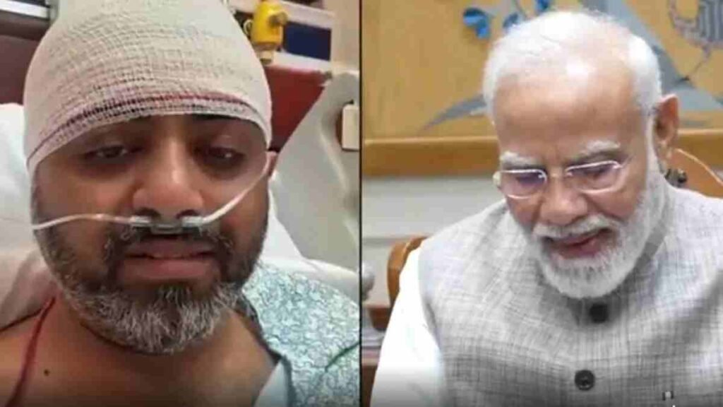 PM Modi speaks to pilot 30kb